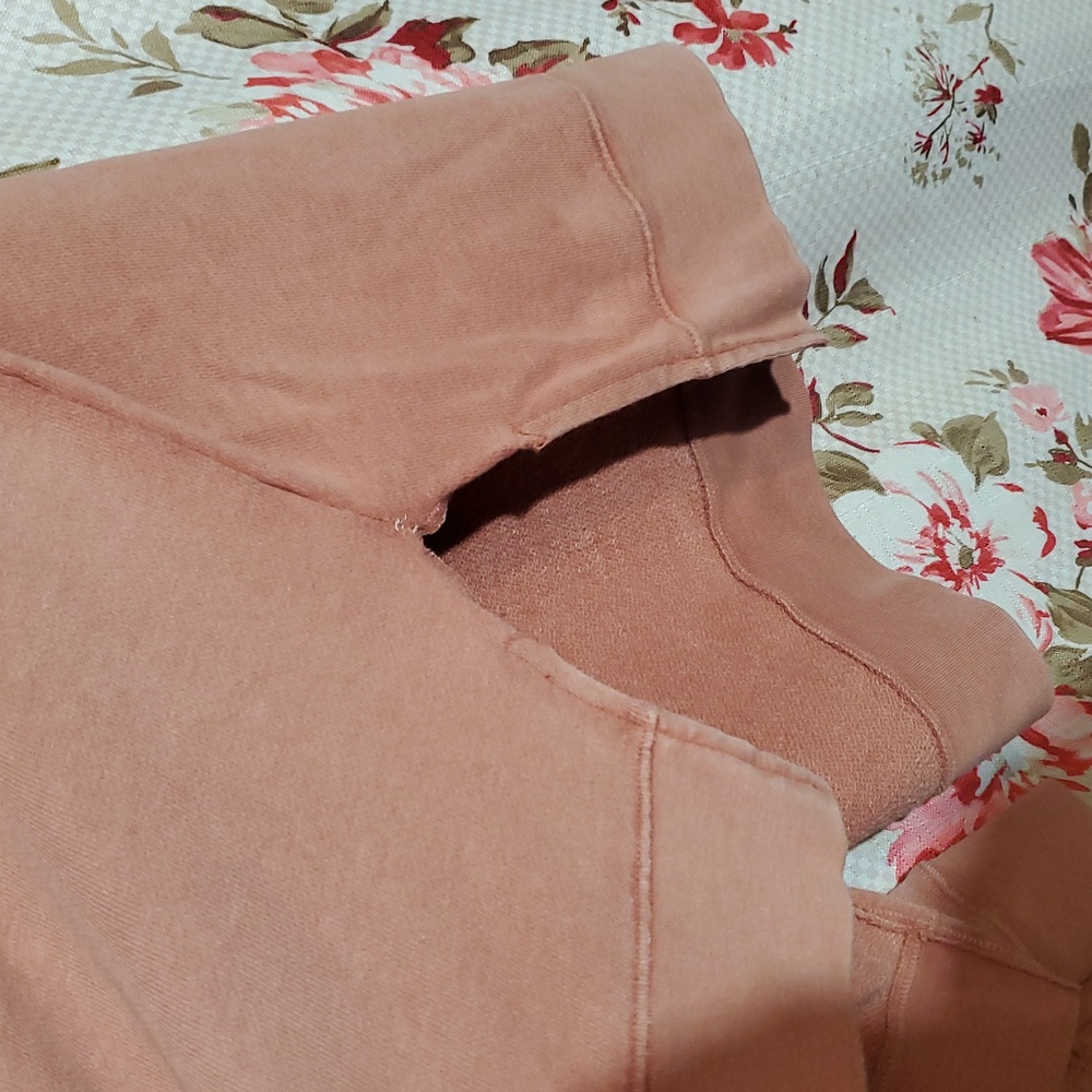 Time and Tru Rust Faded Sweater XL 16 18 - Picture 4 of 5